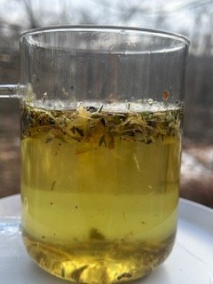 Macro whole burdock root